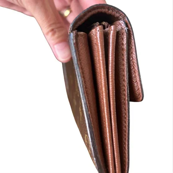 Louis Vuitton Pochette Porte-monnaie Credit Monogram long Wallet - Picture 3 of 7